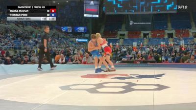 106 lbs Quarters - Blake Mauch, UT vs Tristan Pino, CO