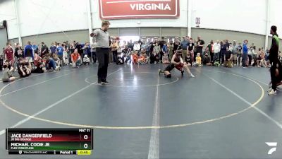 84 lbs 5th Place Match - Jace Dangerfield, Jr Big Orange vs Michael Codie Jr, Flex Wrestling