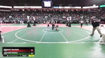 90 lbs Champ. Round 3 - Bradley Bauman, KAWA vs Brenden Bosco, ARC3