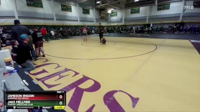 65 lbs Cons. Round 3 - Jameson Irigoin, Glendive Mat Devils vs Jaks Mellmer, Pursuit Wrestling Club