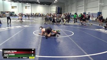 157 lbs Champ. Round 2 - Topher Tryon, Roanoke College vs Clay Gainer, Messiah