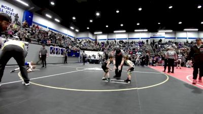 40 lbs Round Of 16 - Colin Hunt, Standfast vs Zerek Marin, Woodward Youth Wrestling