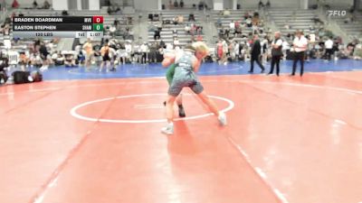 120 lbs Rr Rnd 3 - Braden Boardman, Mavericks - HSB vs Easton Stephen, Shamrock Wrestling Club Green - HSB