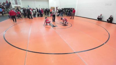 120 lbs 7th Place - Lucas Santos, Bridgewater-Raynham vs Kevin Spoon, Salem