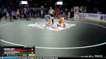 Girls 155 lbs Cons. Round 2 - Natalie Shamblin, Federal Way (Girls) vs Alayah Joya, Cashmere (Girls)