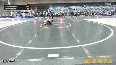 135 lbs Consi Of 4 - Ezra Sanabria, Warriors Of Christ Wrestling vs Ashton Lewis, Middleton Wrestling Club