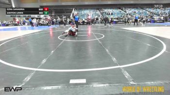 135 lbs Consi Of 4 - Ezra Sanabria, Warriors Of Christ Wrestling vs Ashton Lewis, Middleton Wrestling Club