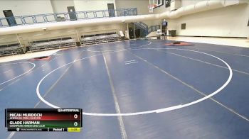 138 lbs Quarterfinal - Micah Murdoch, American Fork Cavemen vs Glade Harman, Champions Wrestling Club