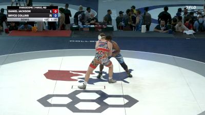 190 lbs Semis - Daniel Jackson, Illinois vs Bryce Collins, Pennsylvania