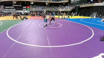 6A 215 lbs Cons. Round 1 - Isaiah Goff, Katy Mayde Creek vs Ethan Sanchez, Conroe Woodlands College Park