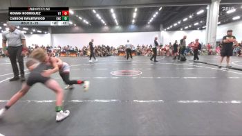 70 lbs Champ. Round 1 - Carson Swartwood, Canes Wrestling Club vs Roman Rodriguez, Well Trained