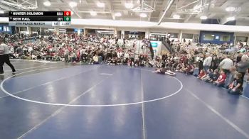 126 lbs 5th Place Match - Hunter Solomon, Marsh Valley vs Seth Hall, Skyline