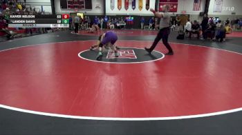 144 lbs Round 3 - Landen Davis, Eddyville-Blakesburg-Fremont vs Xaiver Nelson, Keokuk