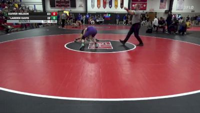 144 lbs Round 3 - Landen Davis, Eddyville-Blakesburg-Fremont vs Xaiver Nelson, Keokuk