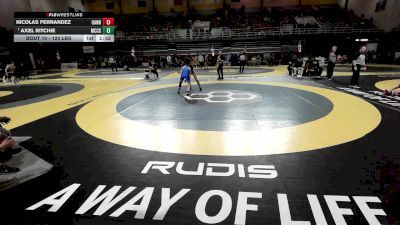 120 lbs Round Of 64 - Nicolas Fernandez, Cannon School vs Axel Ritchie, McCallie School