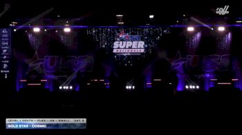 Gold Star - Cosmic [2026 L1 Youth - Flex - D2 - Small Day 3] 2026 USA All Star Super Nationals
