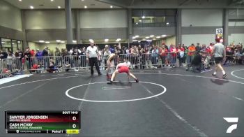 105 lbs Semifinal - Cash McVay, South Central Punishers vs Sawyer Jorgensen, Greater Heights