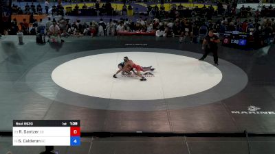 88 lbs Rnd Of 32 - Rowan Gantzer, CO vs Stephano Calderon, SC