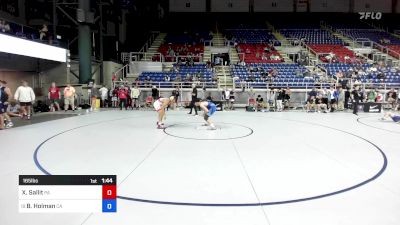 165 lbs Cons 16 #1 - Xayden Sallit, PA vs Bailey Holman, CA