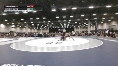 157 lbs Champ. Rd Of 64 - David Daniels, Granite Hills High School Wrestling vs Anthony Klikas, Built By Brunson Wrestling