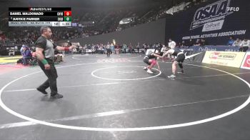 6A Boys 144 lbs Champ. Round 1 - Daniel Maldonado, Century Boys vs Justice Parker, Sheldon Boys
