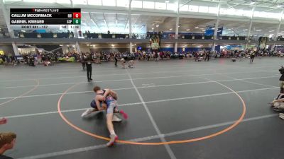 157 lbs Cons. Round 2 - Callum McCormack, Roundtree Wrestling vs Gabriel Krieger, Graham St Paris