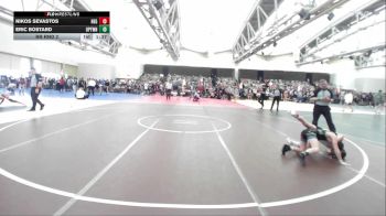 75-I lbs Rr Rnd 2 - Nikos Sevastos, New England Gold vs Eric Bostard, Upper Township