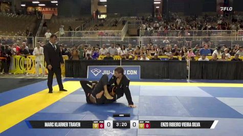 Enzo Ribeiro Vieira Silva vs Marc Klarner Traven 2025 Pan Kids Jiu-Jitsu IBJJF Championship
