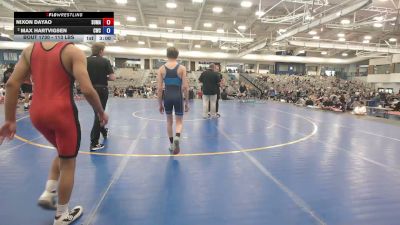 113 lbs Cons. Sub-quarters - Nixon Dayao, Sunkids/MAW vs Max Hartvigsen, Champions Wrestling Club