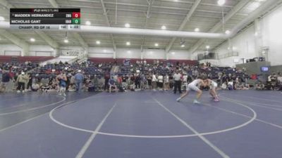 150 lbs Champ. Rd Of 16 - Madden Hernandez, Sublime Wrestling Academy vs Nicholas Gant, Idaho