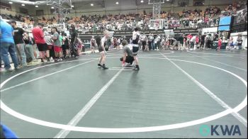 61 lbs Quarterfinal - Wells Howard, Marlow Outlaws vs Teller Crane, Shelton Wrestling Academy