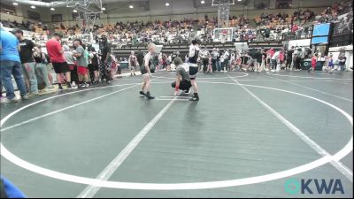 61 lbs Quarterfinal - Wells Howard, Marlow Outlaws vs Teller Crane, Shelton Wrestling Academy