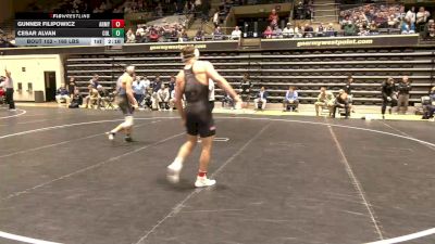 165 lbs Semifinal - Gunner Filipowicz, Army vs Cesar Alvan, Columbia