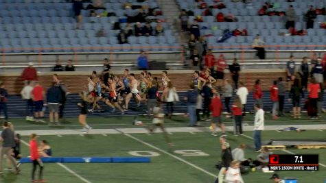 Men's 1500m Invite, Heat 1