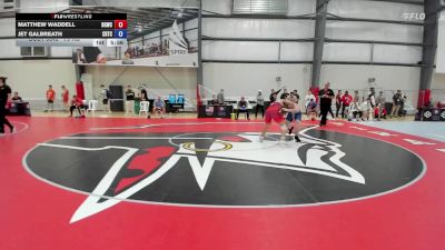79 kg Cons. Round 2 - Matthew Waddell, Blue & Gold Wrestling Club vs Jet Galbreath, Charleston Regional Training Center