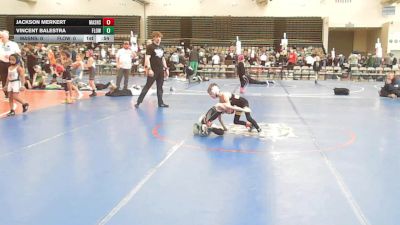 47 lbs Rr Rnd 2 - Jackson Merkert, Mat Assassins - K3 vs Vincent Balestra, F.L.O.W. - K3