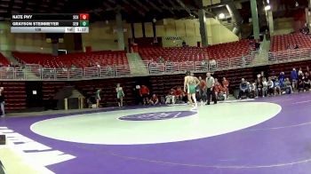 138 lbs Round 1 (4 Team) - Nate Phy, Smith Center HS vs Grayson Steinmeyer, Seward