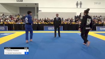 Julian Gabriel Flowers vs Rene Daniel Karamantes Arango 2024 World Masters IBJJF Jiu-Jitsu Championship