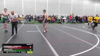 285 lbs Round 2 (8 Team) - Grady Fey, South Dakota Rage vs Stonewall Shurette, Team Tennessee Blue