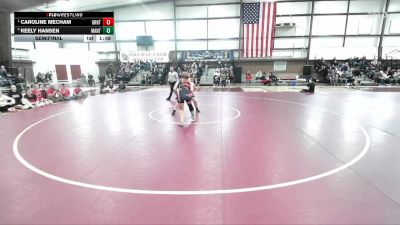 170 lbs Semifinal - Caroline Mecham, Grantsville vs Keely Hansen, Manti