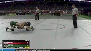 D4-119 lbs 7th Place Match - Wynn Blake, Brown City vs Blake Baker, Dansville