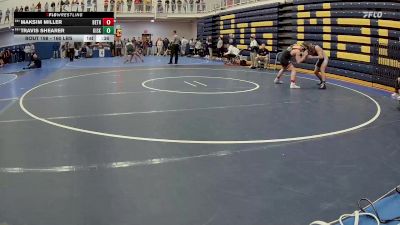 160 lbs Consy 1 - Maksim Miller, Bethel Park vs Travis Shearer, Kiski Area