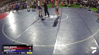 145 lbs Placement (16 Team) - KADEN JENNINGS, Nevada SILVER vs Gabriel Lemos, Temecula Valley