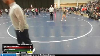 127 lbs Champ. Round 1 - Giada Muller, TX vs Taylor Colangelo, AZ