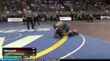 Champ. Round 1 - Brice Eloume, Lincoln Northeast vs Cameron Cunningham, Gretna