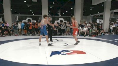 86 kg Champ. Rd Of 64 - Banks Love, Mustang Wrestling Club vs Landon Hernandez, Westcliff