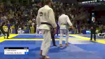 ESPEN MATHIESEN vs VICTOR NITHAEL DE OLIVEIRA MARQU 2022 World Jiu-Jitsu IBJJF Championship