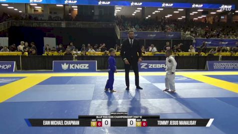 Tommy Jesus Manalisay vs Eian Michael Chapman 2026 Pan Kids Jiu-Jitsu IBJJF Championship