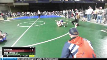 53 lbs Champ. Round 1 - Ian Denis, Thunder Mountain Wrestling Club vs Fred Arnold Vi, Mt Spokane Wrestling Club