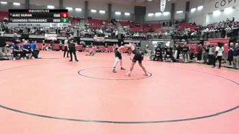 132 lbs 1st Place Match - Alec Duran, El Paso Franklin vs Leonides Fernandez, El Paso Eastwood